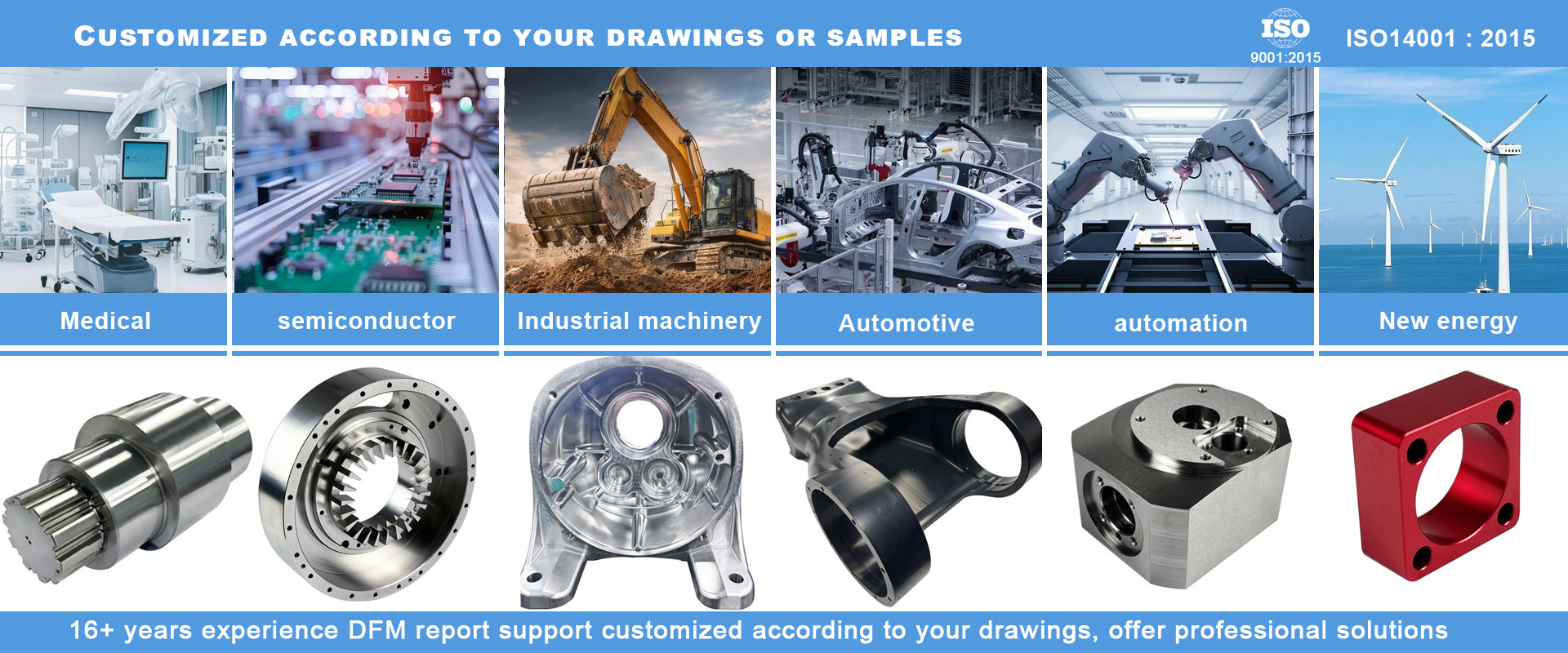 Quality Custom CNC Machining Service factory