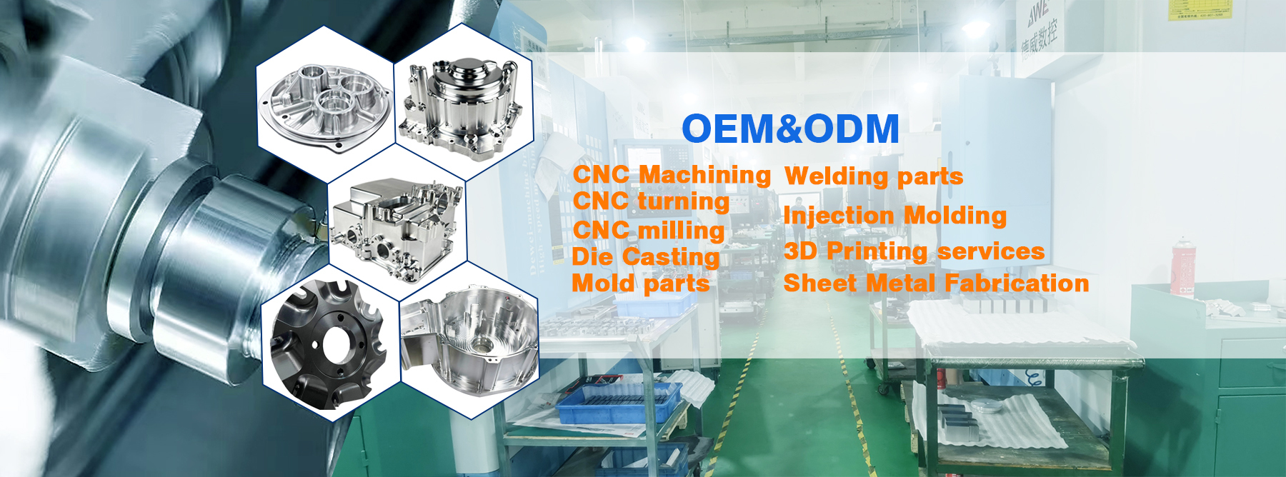 Quality Custom CNC Machining Service factory