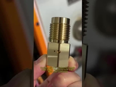 Customized Color CNC Turning Services Utilizing 3-Axis CNC Technology for Steel Machining