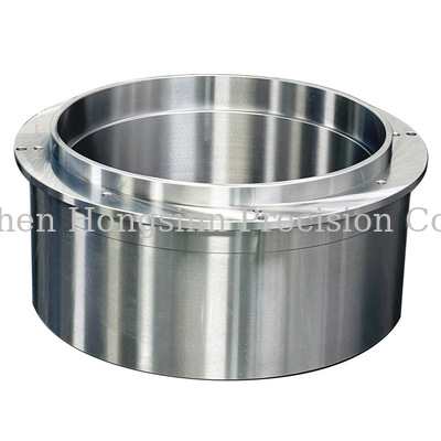 Stainless Steel CNC Machined Flanged Housing for Industrial Equipment