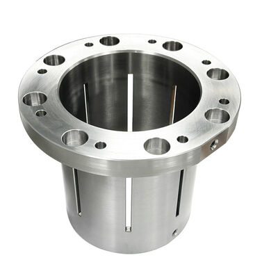 Good price Stainless Steel Slotted Filter Support Tube with Flange for Industrial Filtration Systems online