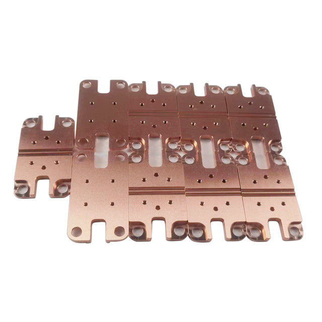 Customized Color CNC Machining Platform for Precision Copper Metal Machining Services