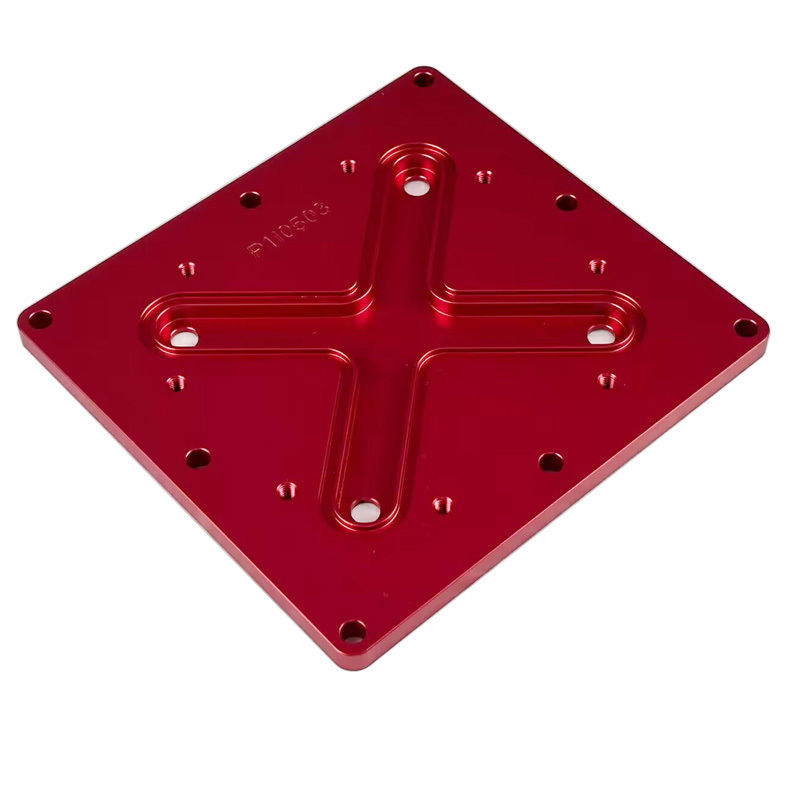 Custom aluminum machining includes machining CNC parts and applying various finishes