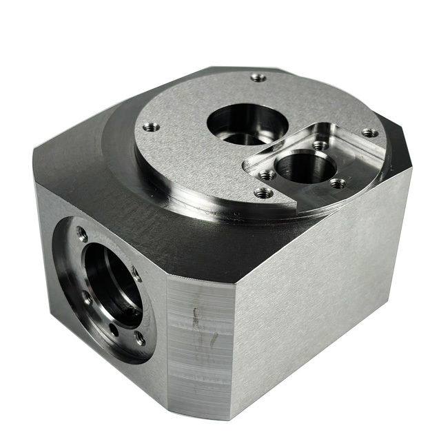 CNC machining and manufacturing of 1215 carbon steel metal parts.