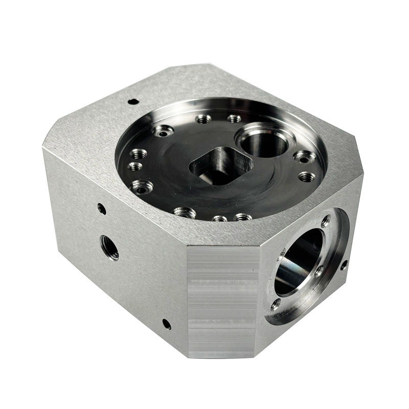 CNC machining and manufacturing of 1215 carbon steel metal parts.