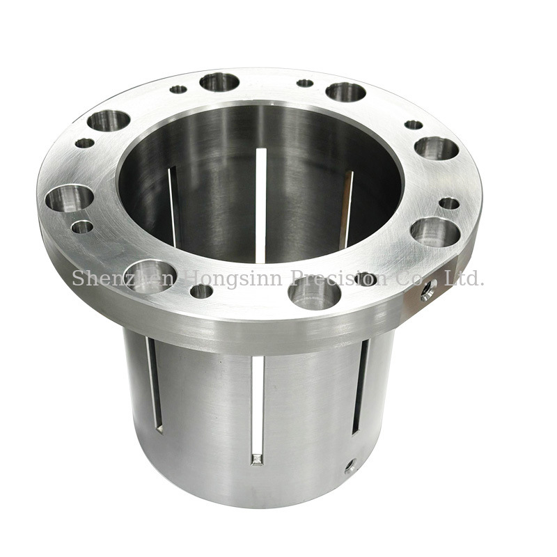 Stainless Steel Slotted Filter Support Tube with Flange for Industrial ...