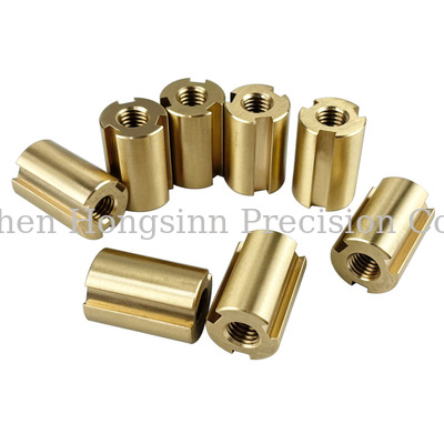 Good price Brass Turning Components | CNC Precision Turned Parts with +/-0.005mm Tolerance, Customized Color, and Durable High Precision online
